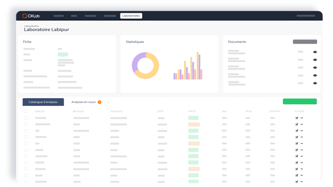 Capture simplifiée Page Laboratoires de CIKLab