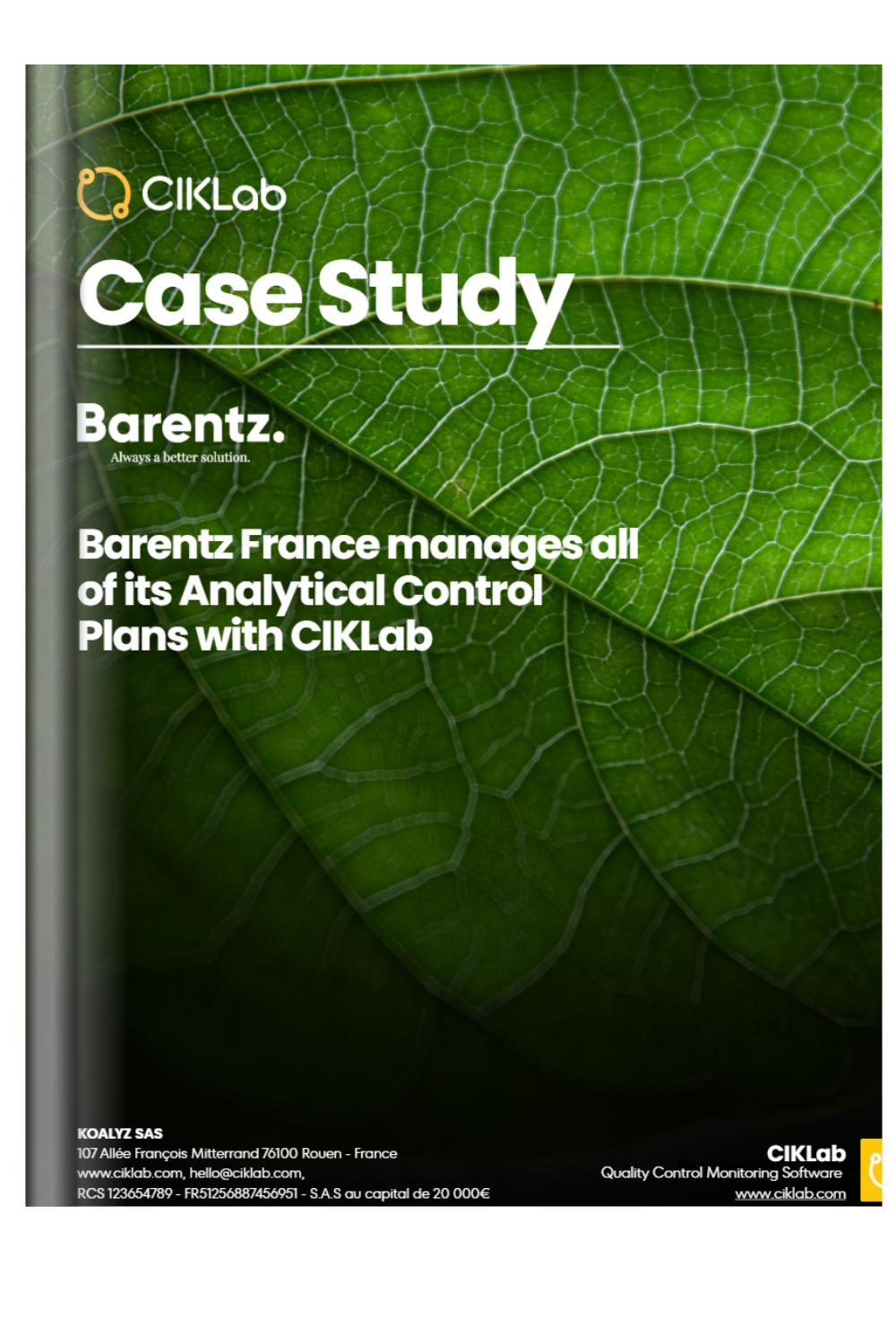 Barentz Case Study
