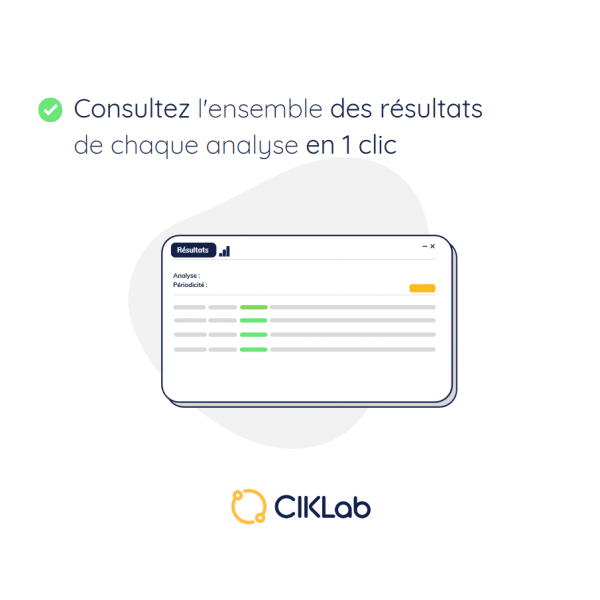 Consultation de l'historique en 1 clic